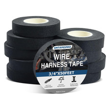 Wire Harness Tape,High Temp Self-Adhesive Felt Cloth Electrical Tape for Engine