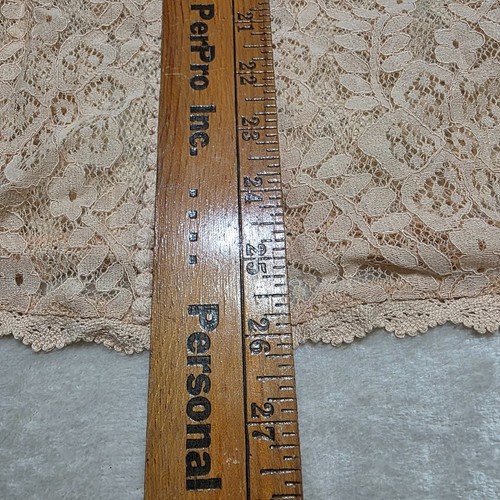 Top Torrid Crema Mezcla Encaje Cuello Alto Talla 0 Nuevo con Etiquetas Elegante Informal Hermoso Ojo de Cerradura - Imagen 9 de 13