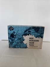 Vintage Joseph K. Straus  Seige of Boston" RARE Wooden Puzzle 500 Pcs 226 USA
