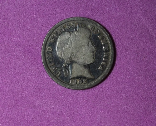 1892- Barber One Dime #P33052
