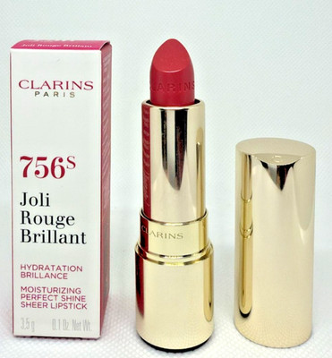 Clarins Joli Rouge Brillant Moisturizing Shine Sheer (3.5g/0.1Oz) 756S GUAVA NIB