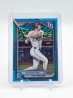 THEO GILLEN 2024 BOWMAN CHROME DRAFT 1ST SKY BLUE REFRACTOR #BDC-73 RAYS Q1626