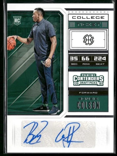 2018 Panini Contenders Draft Picks #96 Bonzie Colson