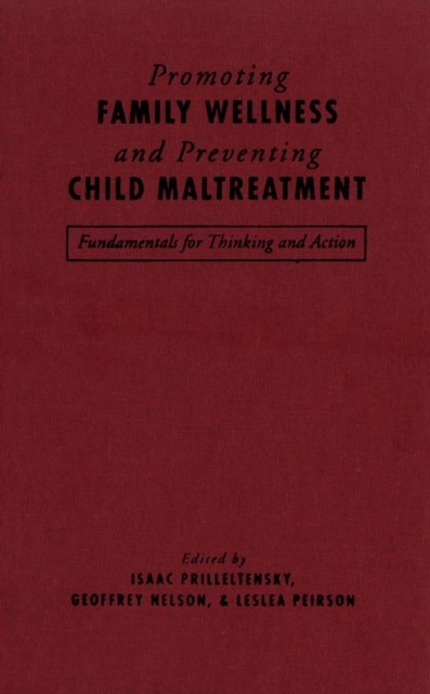 Promoting Family Wellness and Preventing Child by Geoffrey Nelson PAPERBACK