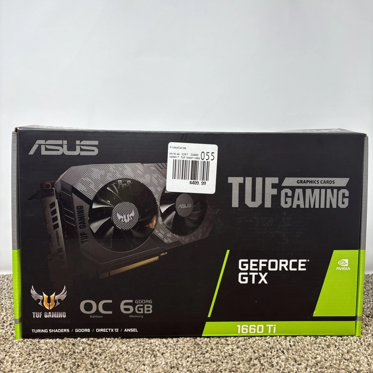 ASUS NVIDIA GeForce GTX 1660 NVIDIA Computer Graphics Cards for