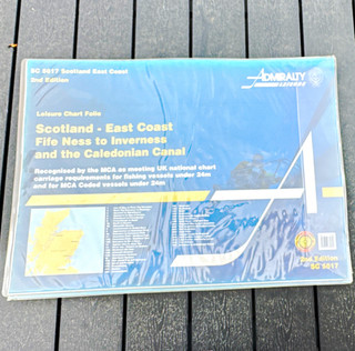 Admiralty Leisure Chart Folio SC 5617 Scotland East Coast & Caledonian 2nd Ed