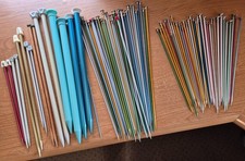 Huge lot of vintage and new Knitting needles Bates Boye Circular etc