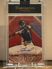 JOSE ALTUVE 2024 TOPPS LUMINARIES HOME RUN KINGS RED AUTO 10/10