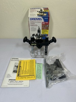 Dremel 335-01 Plunge Router Attachment - Excellent Condition - Unused - Open box