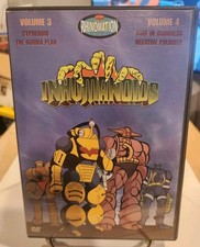 Inhumanoids DVD Volumes 3  4 Rhinomation Nice Condition Rare OOP
