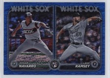 2024 Update Rookie Combo Blue Holo Foilboard /999 Lane Ramsey Edgar Navarro 08wd