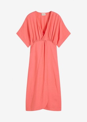 Neu Tunika-Kleid aus Crinkle Gr. 52 Helllachs Damen Tunikakleid Midi-Dress