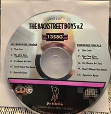 1358G BACKSTREET BOYS PRIDDIS KARAOKE  CDG LOT FERN