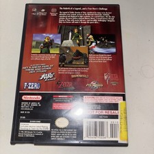 Gamecube Legend of Zelda Ocarina of Time Two Game Bonus Disc Master Quest TESTED
