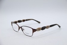 NEW VERA WANG LUXE ODILE BR BROWN AUTHENTIC FRAMES EYEGLASSES 49-15
