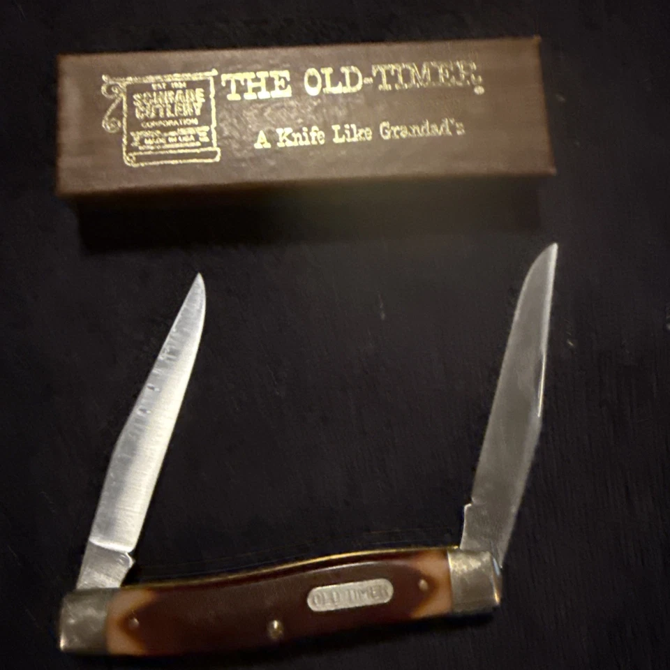 SCHRADE 770T VINTAGE AÑOS 70 LA RATA ALMIZCLERA MEJORADA ANTIGUA CON CAJA ORIGINAL! Foto 2 de 4