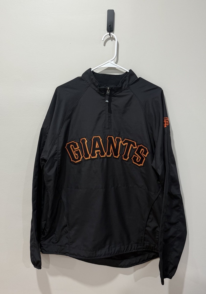 Majestic San Francisco Giants 1/4 Zip Jacket MLB Collection