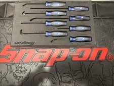 Snap-on Fmmr03b 8pc Mini Pic And Hook Set Instinct Handle W Foam Power Blue