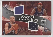 2006-07 Sweet Shot Swatches Memorabilia Vince Carter Richard Jefferson HOF 0qr0