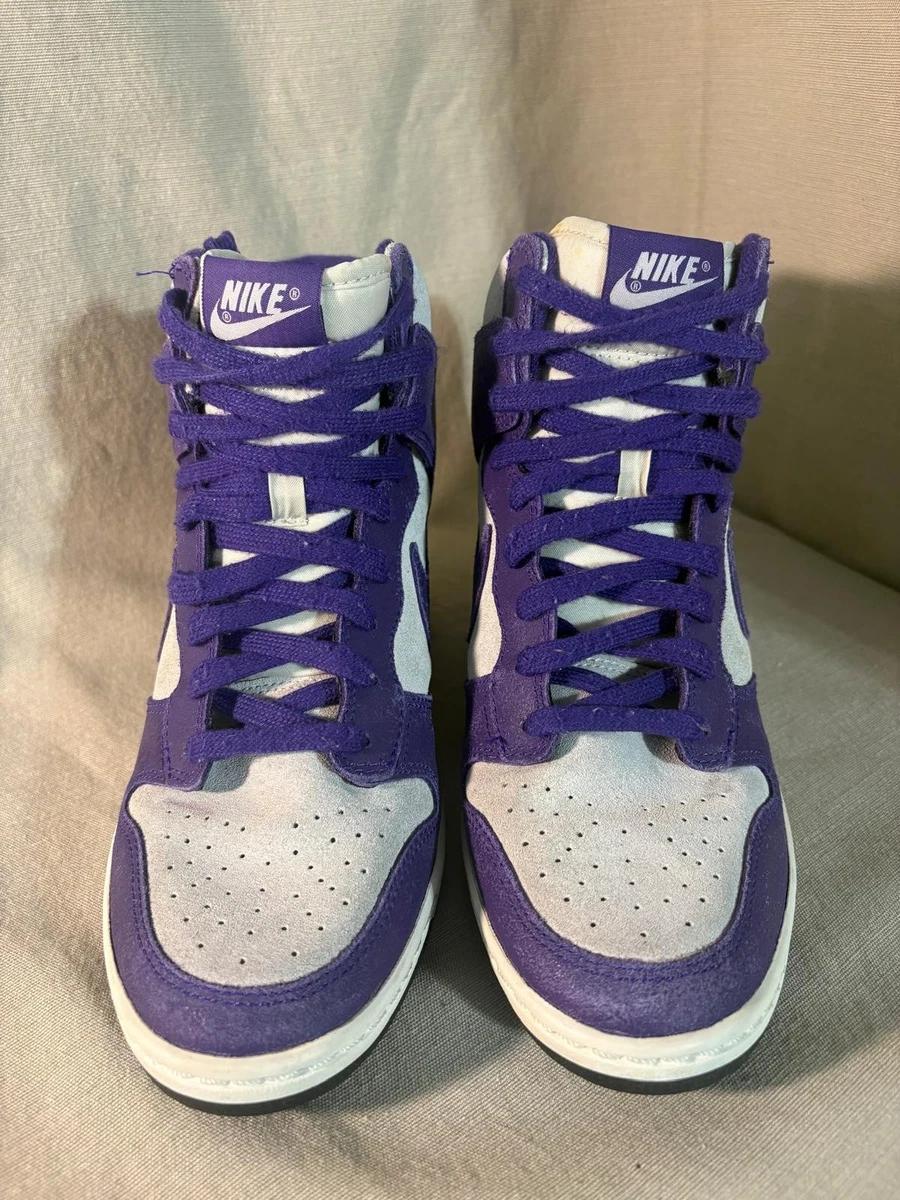 Nike Dunk Sky High Light Bone Court Purple W for sale | eBay