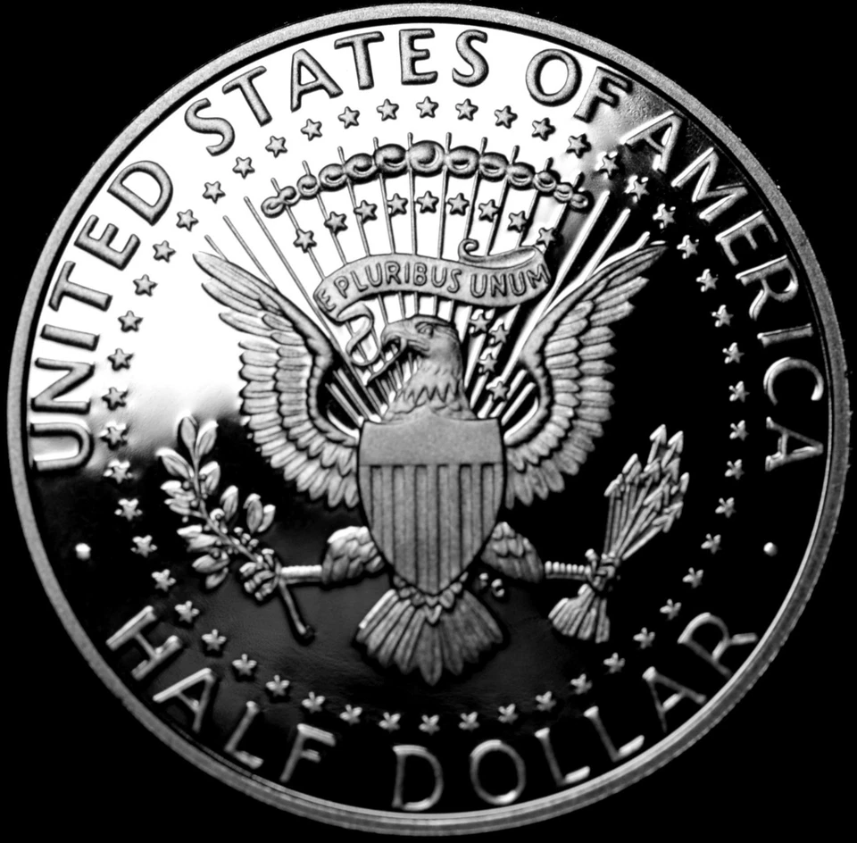 1989 S Kennedy Proof Half Dollar from Original U.S. Proof Set  - Image 2 of 2