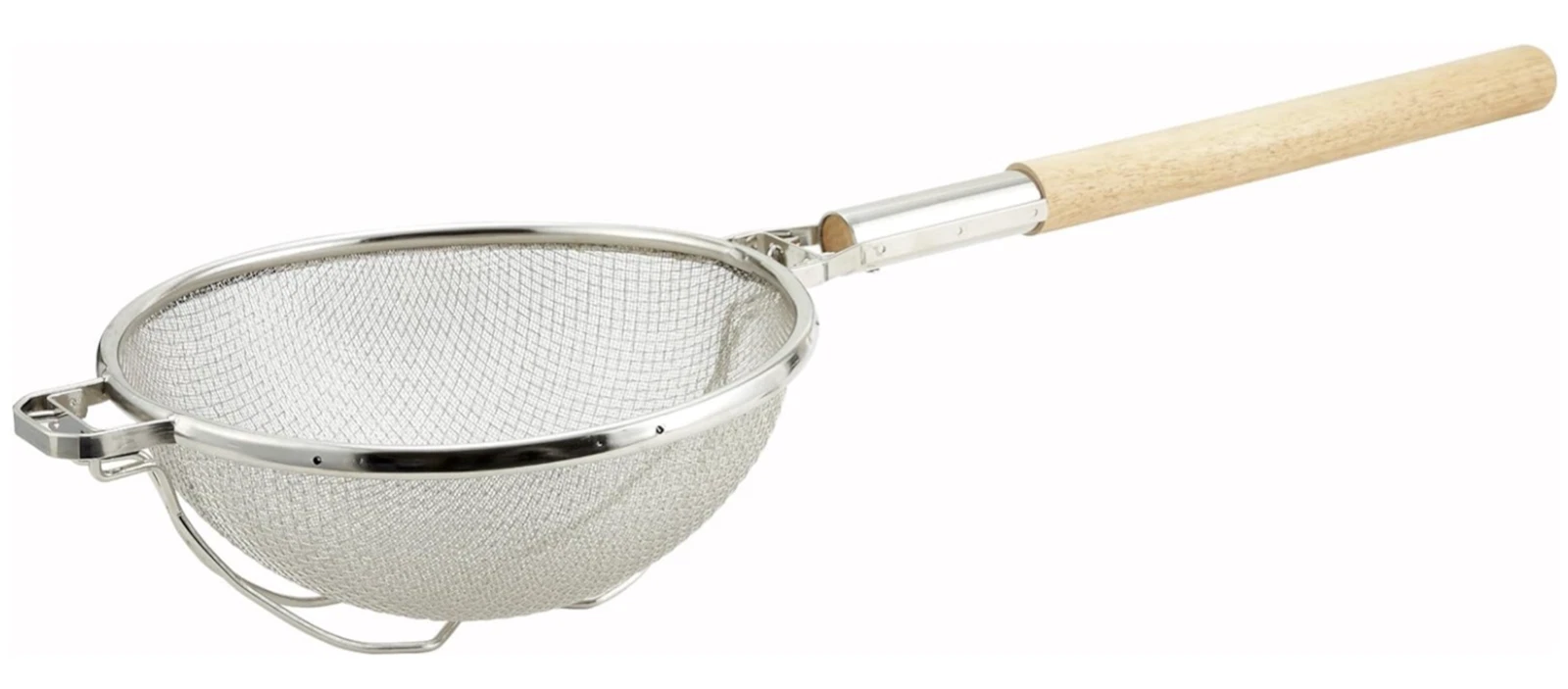Winco Strainer 10.5-Inch Diameter, Long Round Handle - Reinforced Double Mesh
Opens in a new window