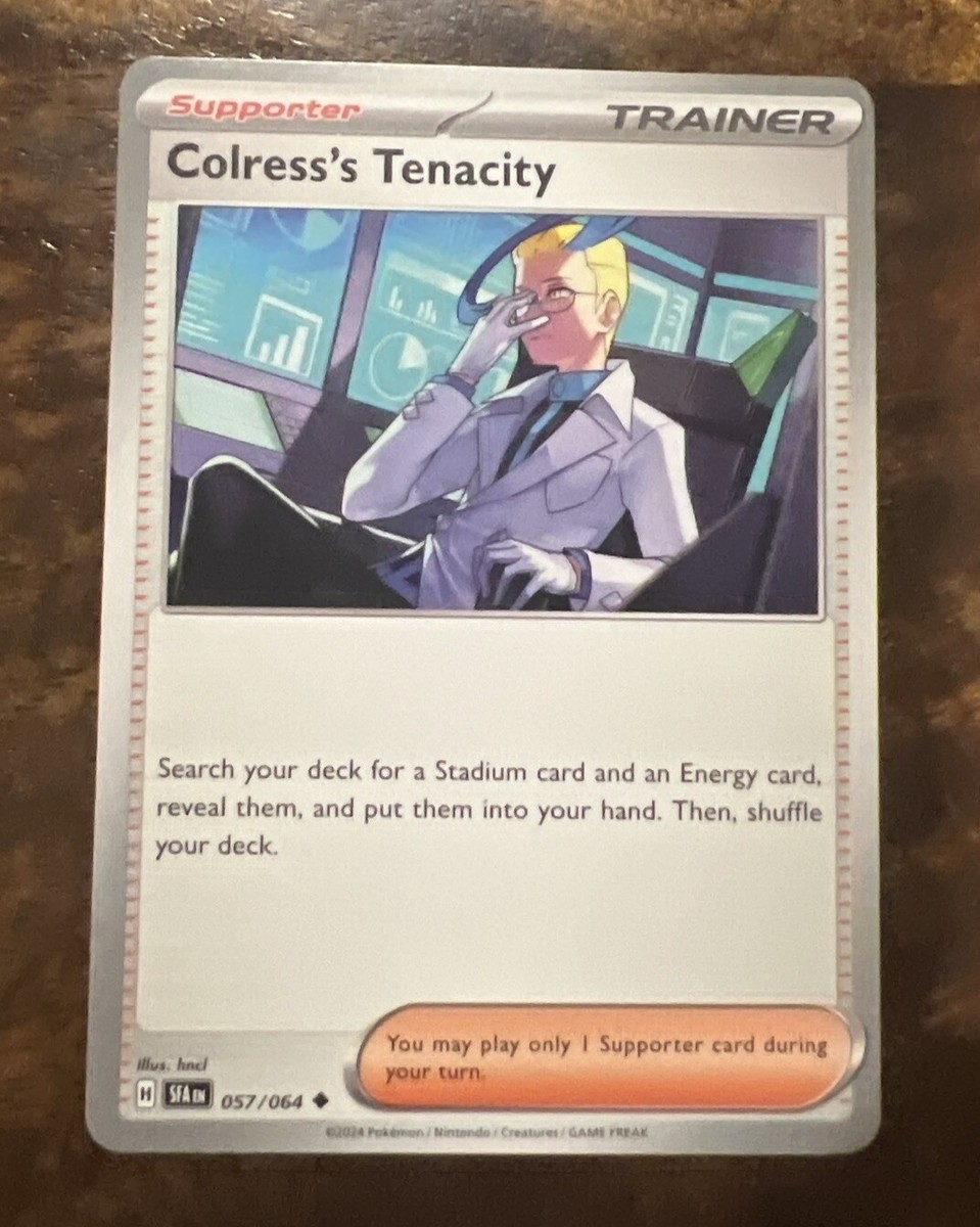 Colress's Tenacity #057/064 Shrouded Fable Uncommon - Pokemon