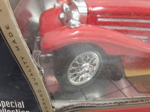 Burago 1936 Mercedes-Benz 500 K Special Roadster 1:20 Scale Diecast Car 3020 - Picture 4 of 14
