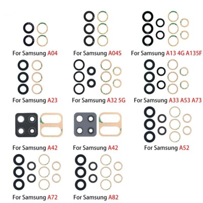 Kamera Linse Für Samsung Galaxy A10e Hinten Kamera Glas schwarz