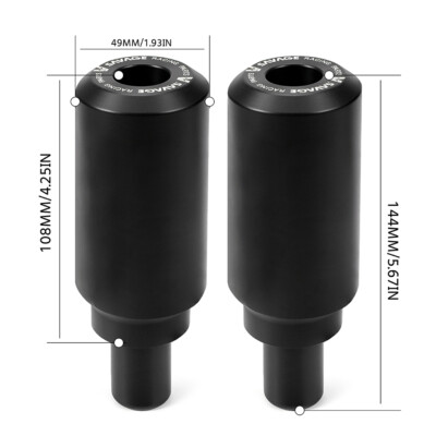 Modeer Motorrad Sturzpads Rahmen Antikollisions-Fallschutz Slider