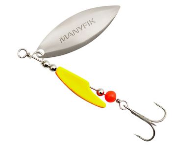 Cuiller Tournante Manyfik Mobby Z Trout – 7,5g – Hameçon N°8 – Pour Truite