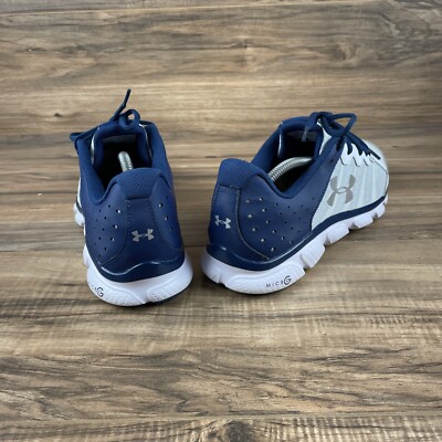 Under Armour Micro G Assert 6 Mens 13 Running Shoes White Navy Blue Under Armour Micro G Assert 6 Men main image 3