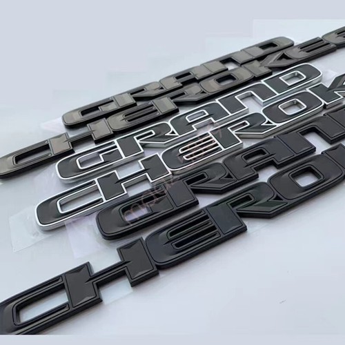 Black Cherokee Door Emblem Badge fit Jeep Grand Cherokee AU - Picture 2 of 8