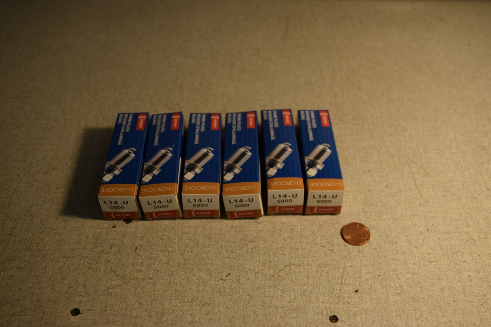 Denso UGroove L14U 5000 Spark Plugs Lot of 6 eBay