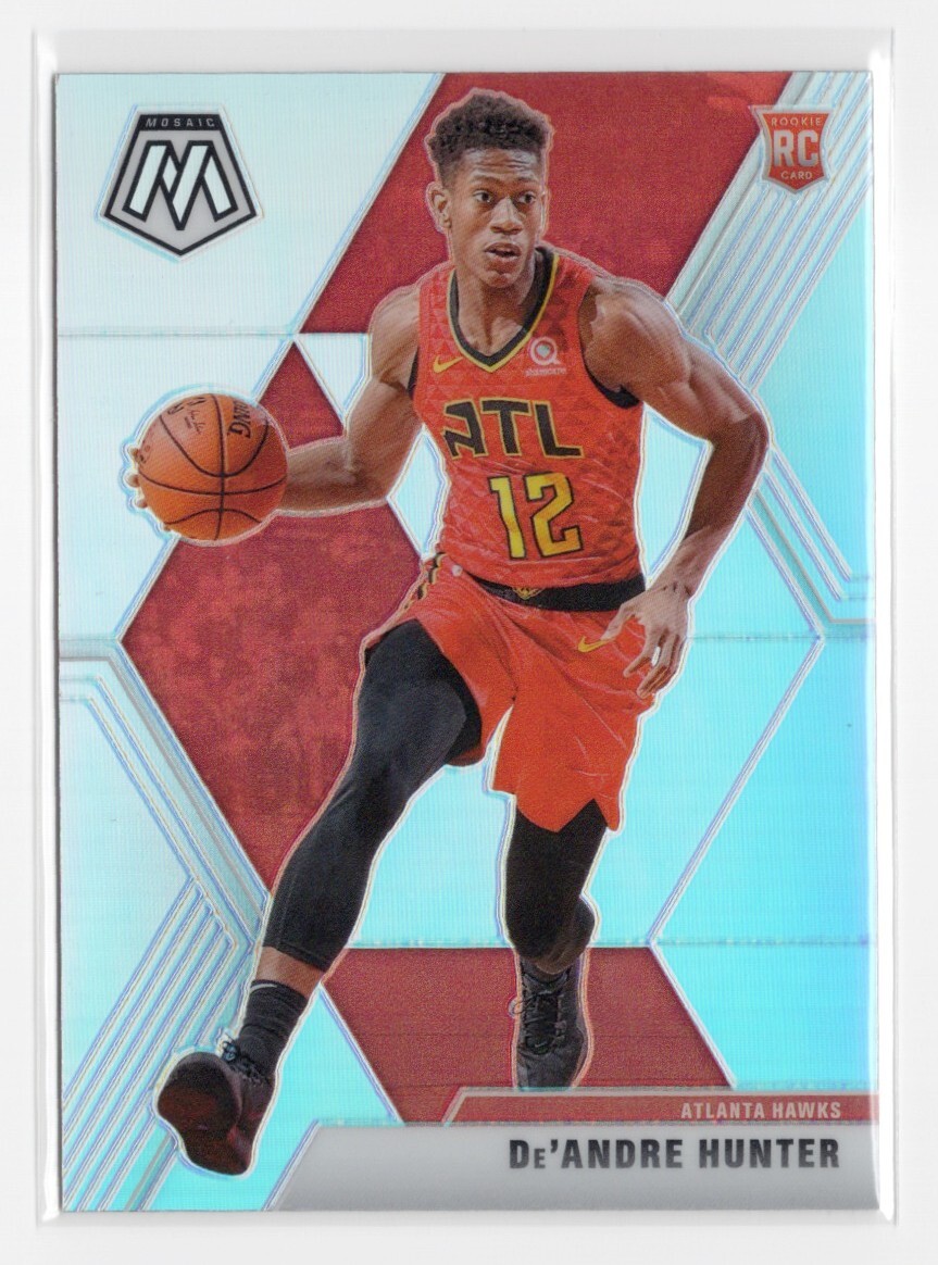 2019-2020 Panini Mosaic Silver De'Andre Hunter #239 Rookie Card RC