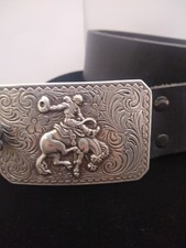 Nocona Western Cowboy belt  Buckle NOS sz 42