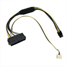 24-Pin to 6-Pin Power Supply Adapter Cable for HP Elite 8100 8200 8300 800 G1 US