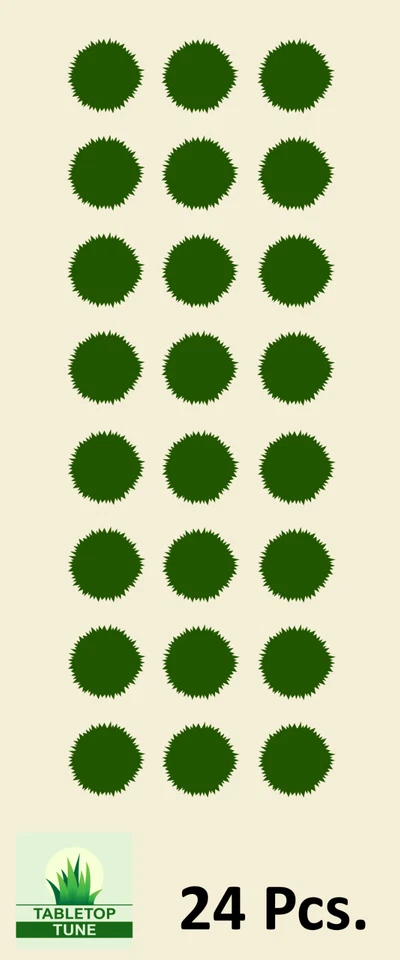 328 / Moos Grün / Grasbüschel M / 24 Stück - Bild 3 von 3