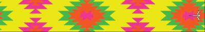 White Water Archery Neon Navajo Blanket Arrow Wraps Choose Length Width