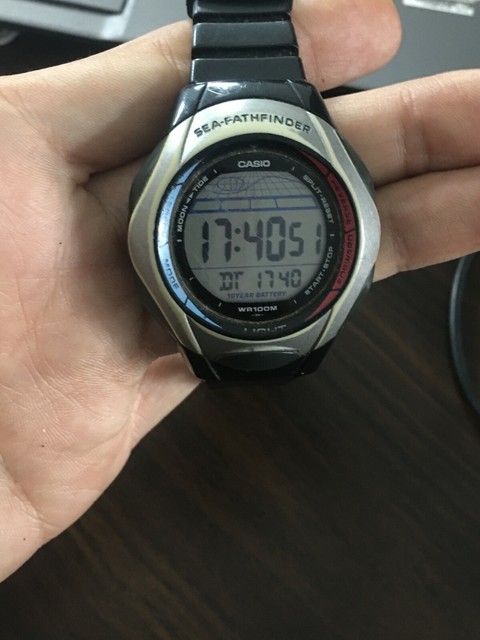 Casio Vintage Sports Watch Sps-300 Sea 