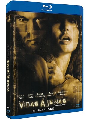 Taking Lives- Angelina Jolie, Ethan Hawke, K. Sutherland Blu-Ray Dt. Ton