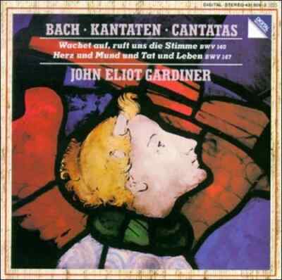 BACH Cantatas BWV 140 & 147 - GARDINER - ARCHIV CD - Brand New Sealed
