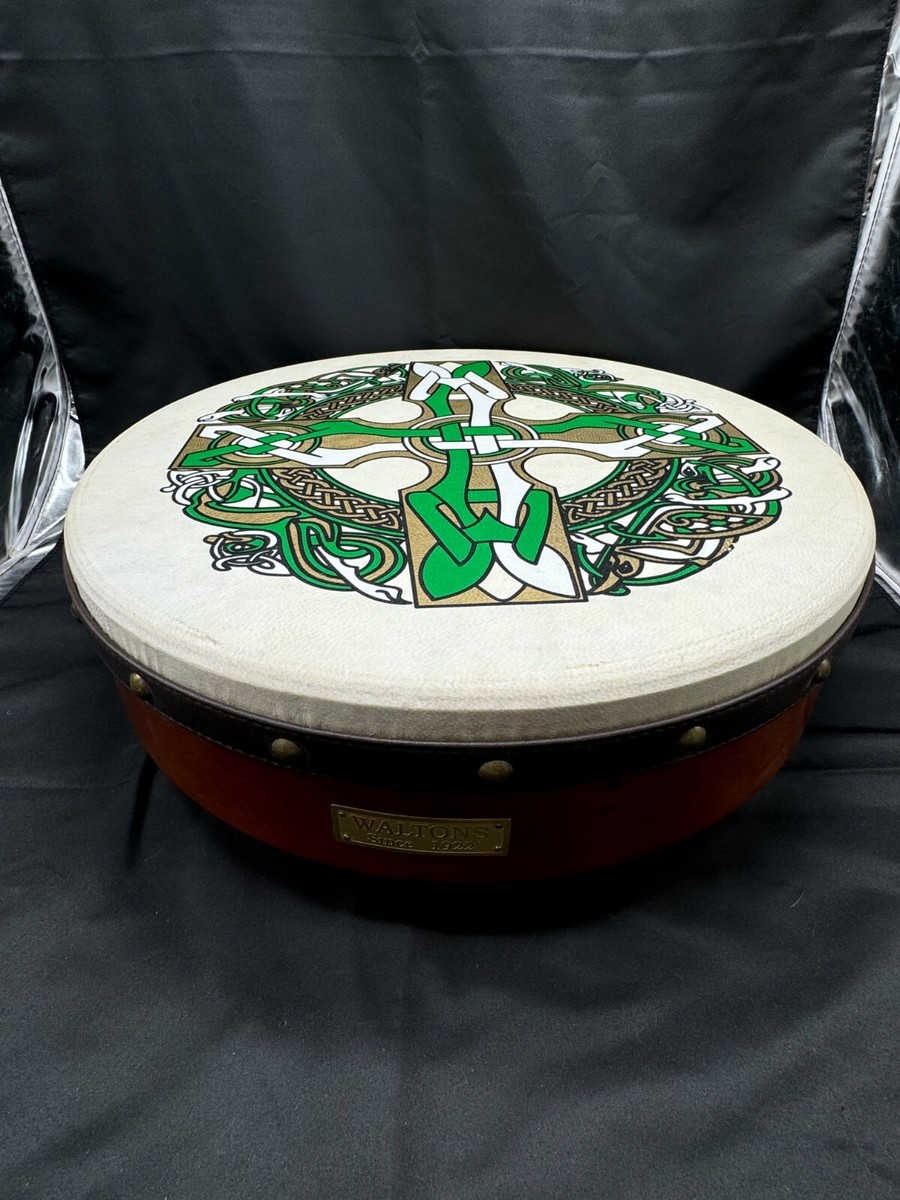 Bodhran Irish Drum Waltons 15 Inch 'I Love Ireland