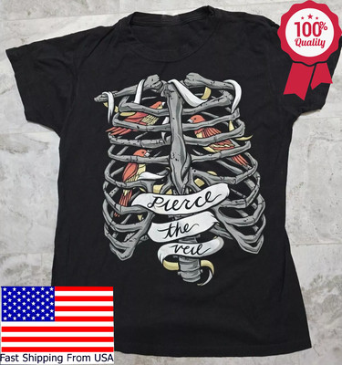 Pierce The Veil Bird Rib Cage T-Shirt For Men Women Tee S-2345XL