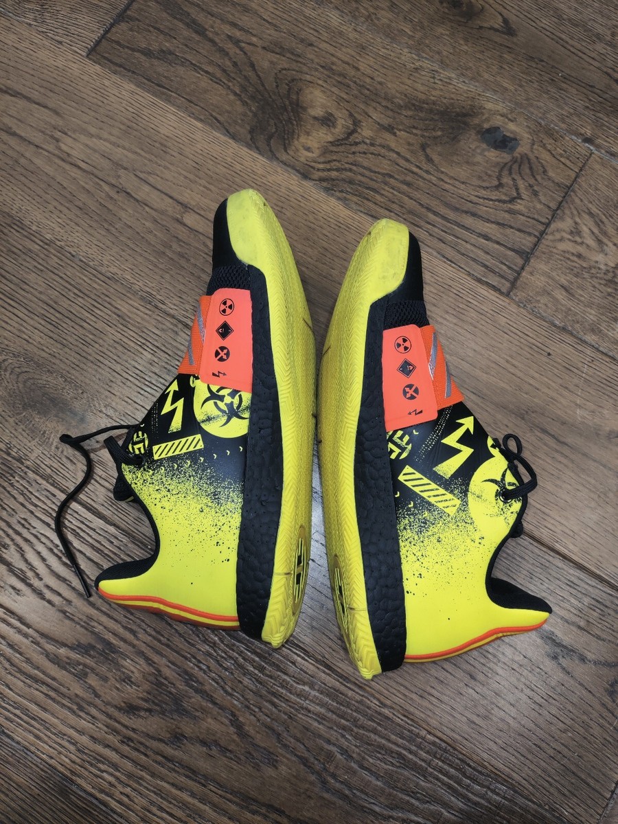 harden Radioactive (Yellow Sole) SIZE 8US basketball shoes