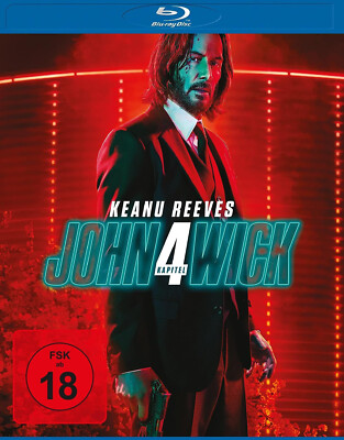 Blu-ray * JOHN WICK - KAPITEL 4 - Keanu Reeves - FSK 18 # NEU OVP §