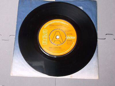 Ronnie Harwood:  Baby I Love You  DEMO   7''   EX