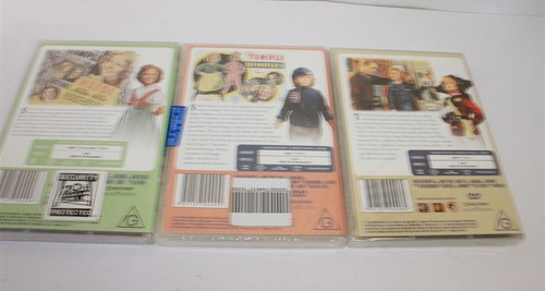 Shirley Temple Collection Heidi, Dimples & Bright Eyes DVD Brand New & Sealed - Picture 2 of 2
