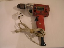 Vintage Stanley Bridges XJ424 Electric Drill 2 Speed 1/2" Chuck Working Order 