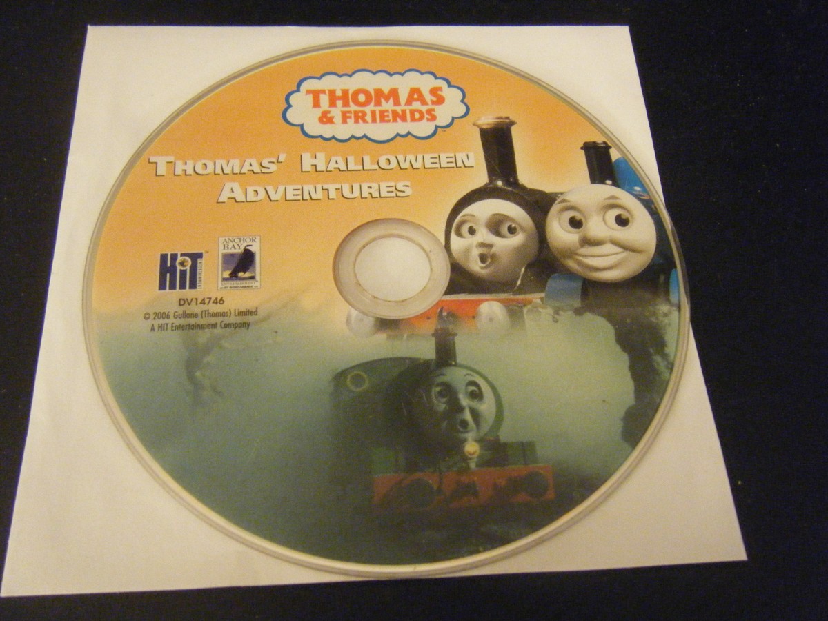Thomas & Friends - Thomas' Halloween Adventures (DVD, 2007) - Disc